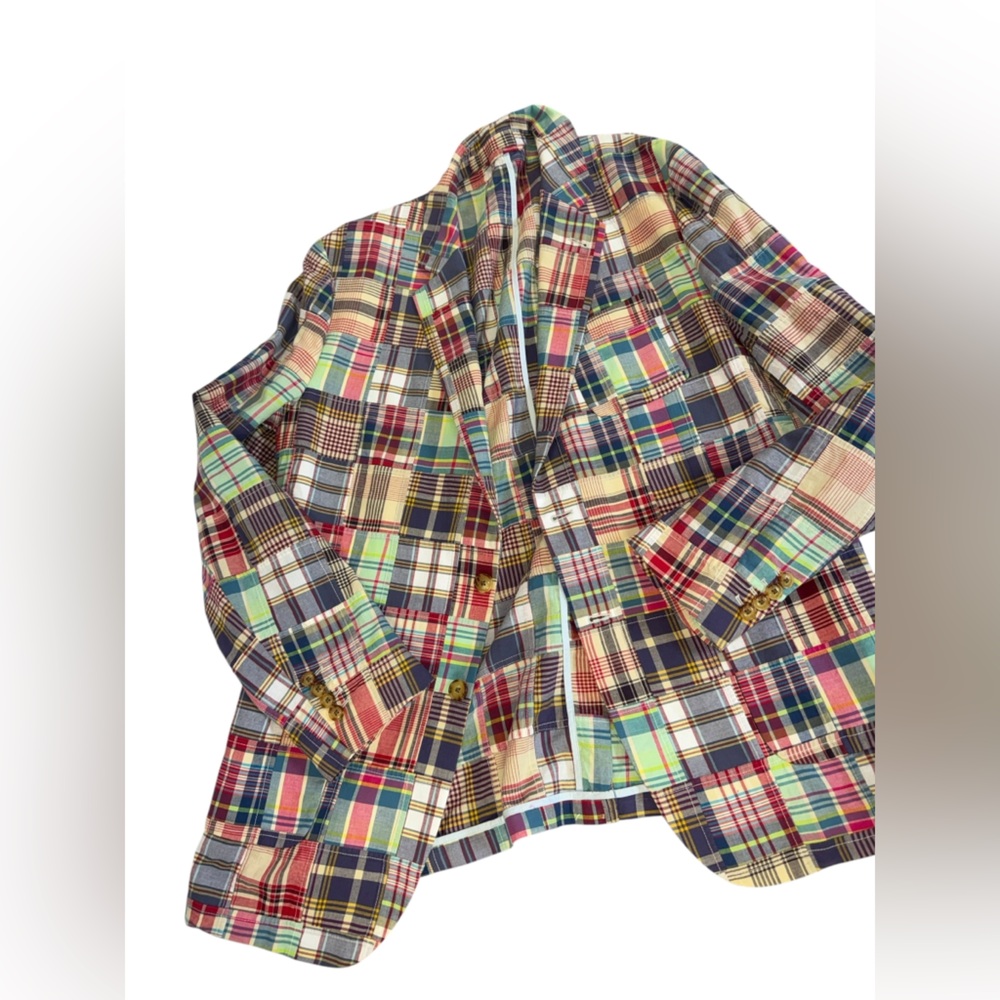 Vineyard Vines Multicolor Plaid Jacket